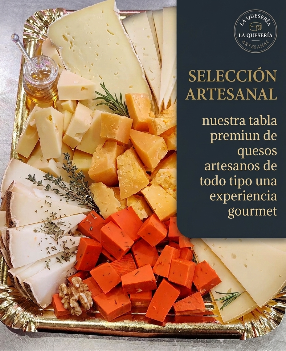 Selección de quesos premium
